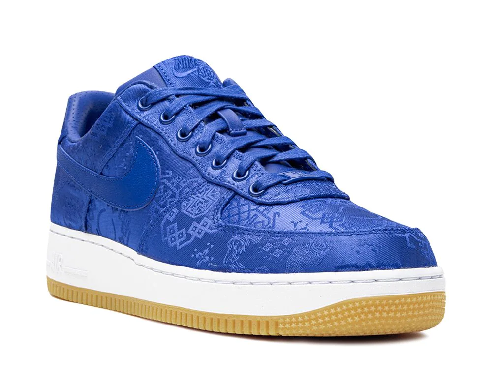 AIR FORCE 1 X CLOT BLUE SILK