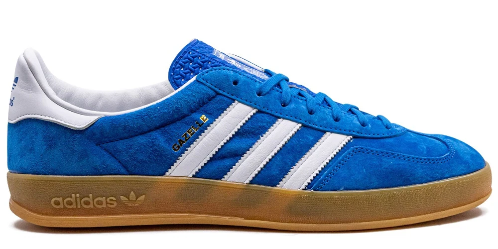 Adidas gazelle clearance indoor azul