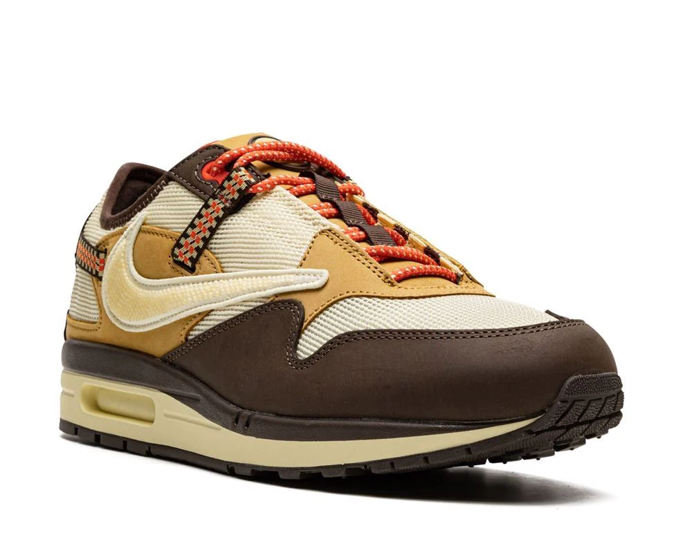 NIKE AIR MAX 1 X TRAVIS SCOTT CJ BAROQUE BROWN