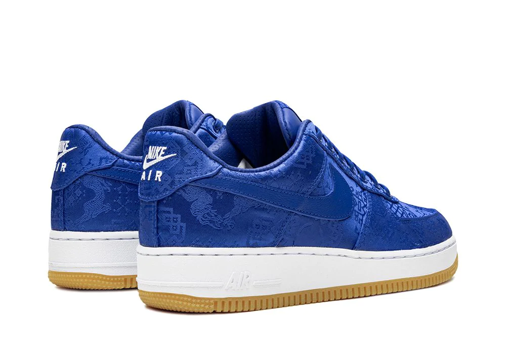 AIR FORCE 1 X CLOT BLUE SILK