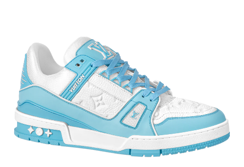 LV TRAINER SNEAKER AZUL CIELO