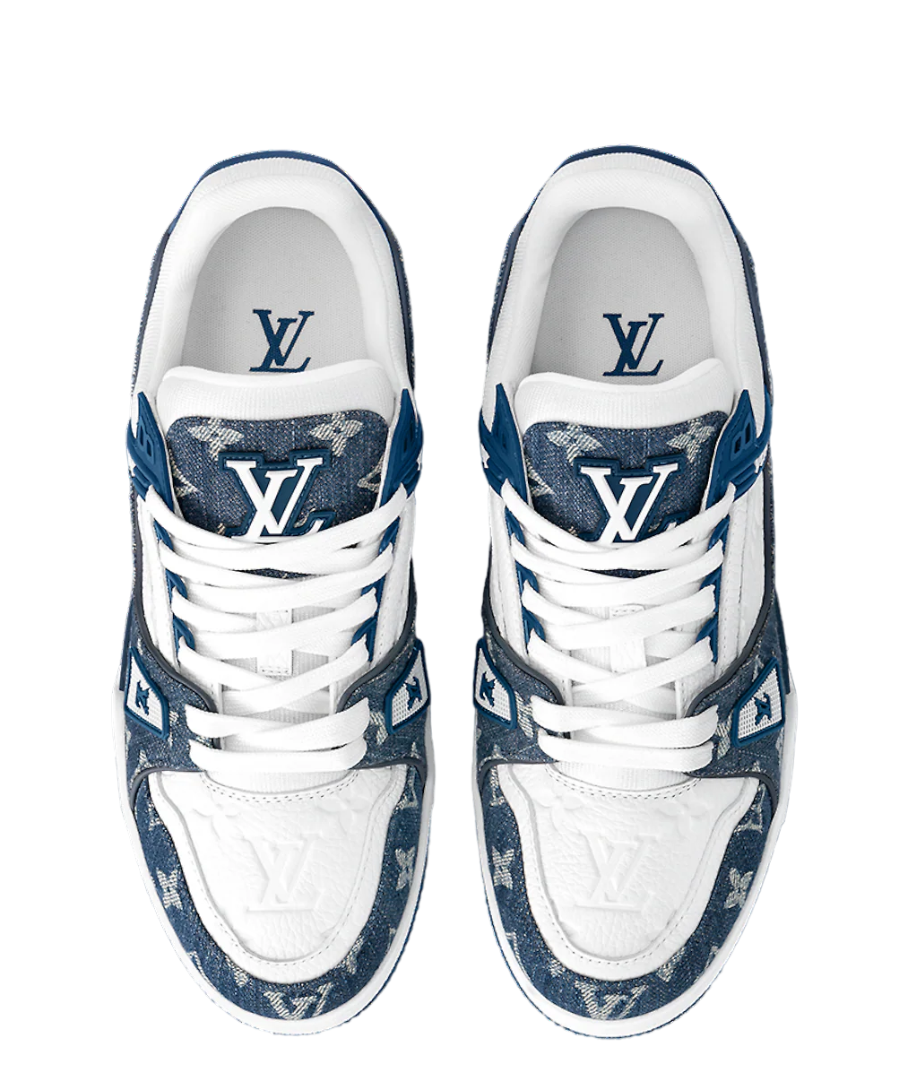 LV TRAINER SNEAKER AZUL