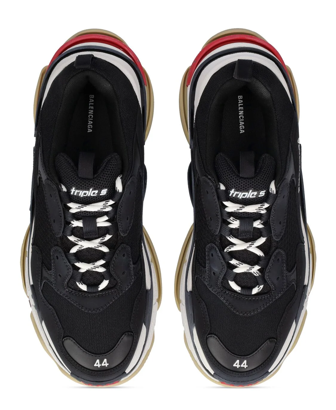 BALENCIAGA TRIPLE S NEGRA/COLOR