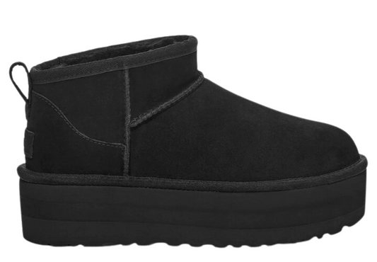 UGG ULTRAMINI PLATAFORMA NEGRO