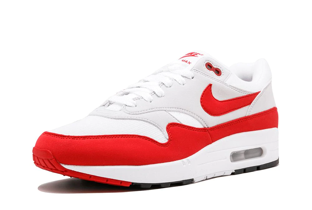 NIKE AIR MAX 1 ANNIVERSARY UNIVERSITY RED