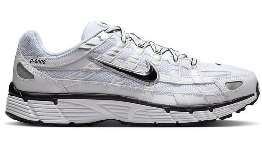 NIKE P-6000 WHITE METALLIC SILVER