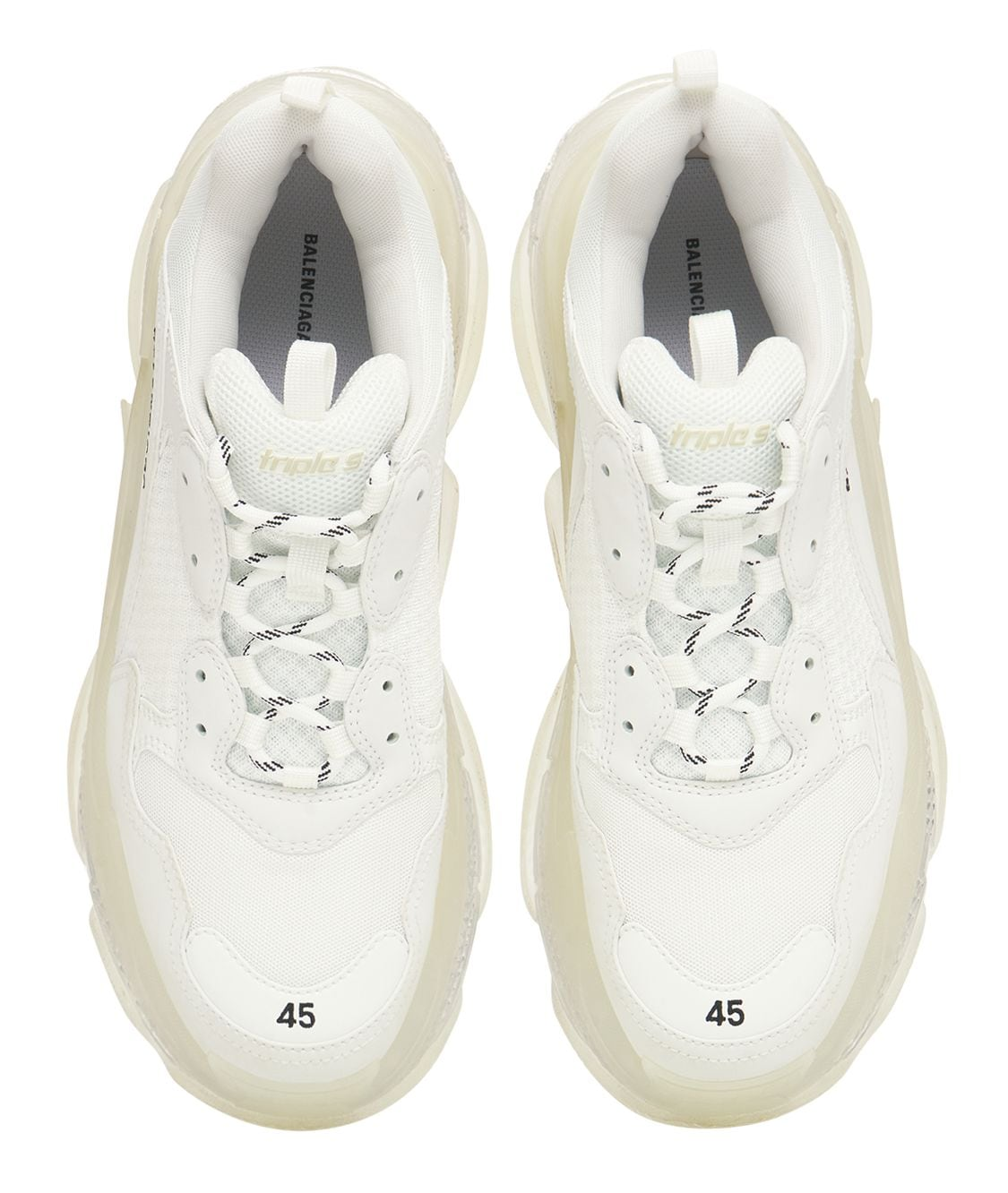 BALENCIAGA TRIPLE S SUELA TRANSPARENTE