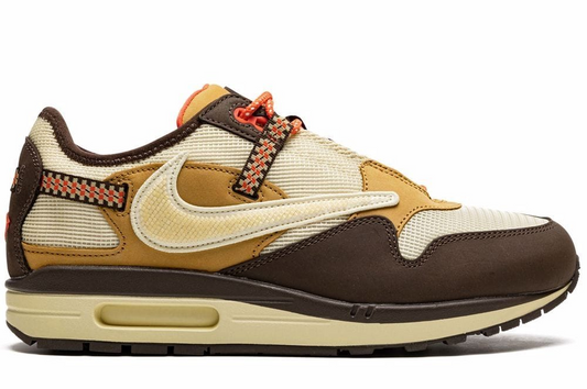 NIKE AIR MAX 1 X TRAVIS SCOTT CJ BAROQUE BROWN