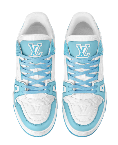 LV TRAINER SNEAKER AZUL CIELO