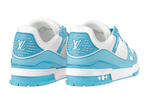 LV TRAINER SNEAKER AZUL CIELO