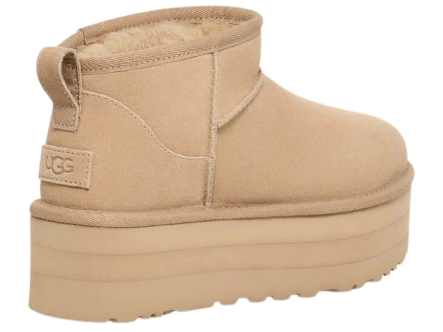 UGG ULTRAMINI PLATAFORMA MUSTARD SEED