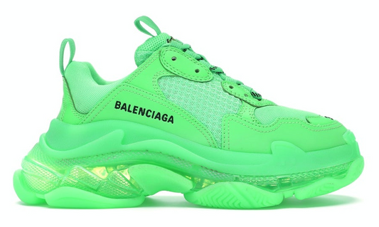 BALENCIAGA TRIPLE S NEON VERDE