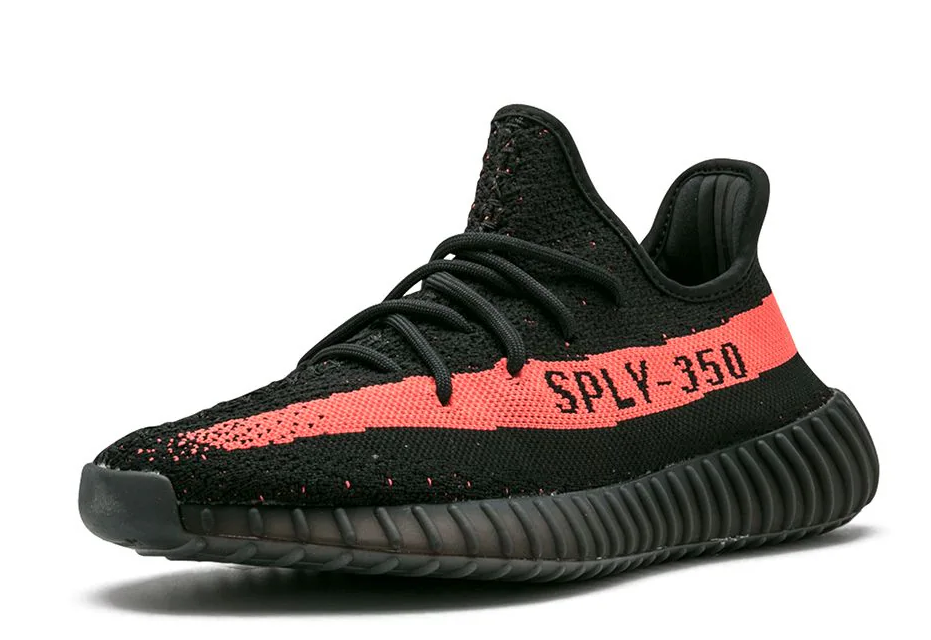 ADIDAS YEEZY 350 V2 CORE BLACK RED