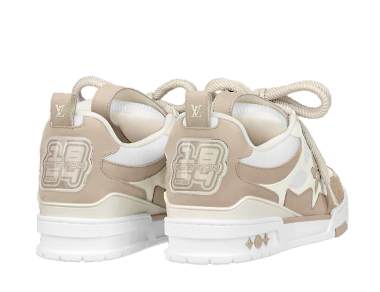 LV TRAINER SKATE BEIGE