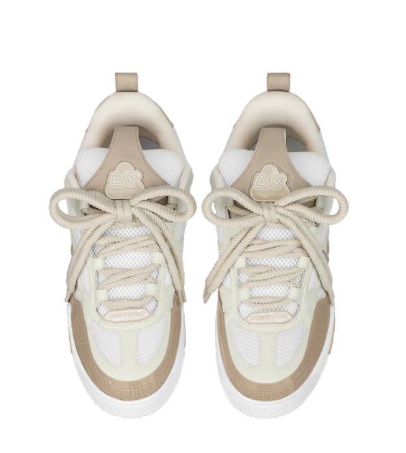 LV TRAINER SKATE BEIGE