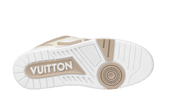 LV TRAINER SKATE BEIGE