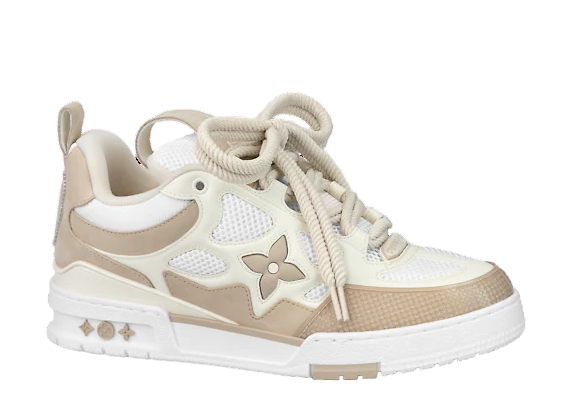 LV TRAINER SKATE BEIGE