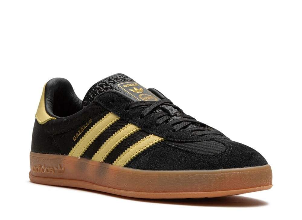 ADIDAS GAZELLE INDOOR CORE BLACK/YELLOW