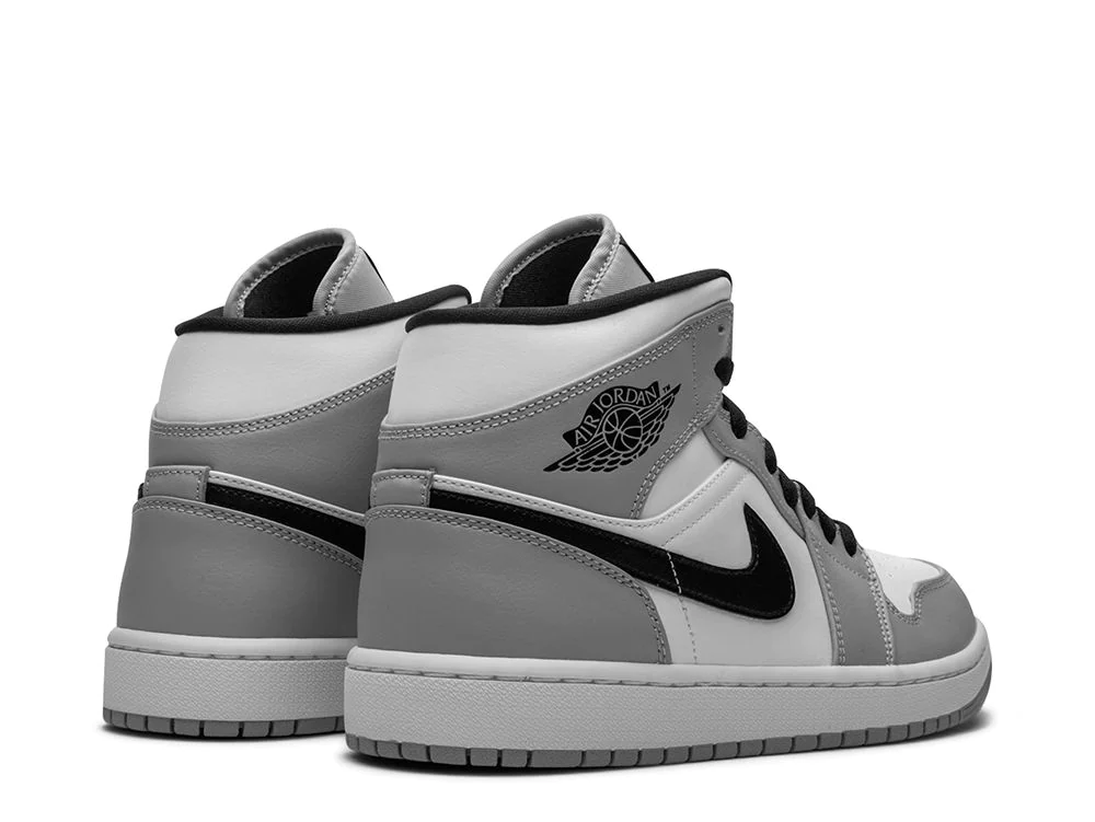 AIR JORDAN 1 MID LIGHT SMOKE GREY