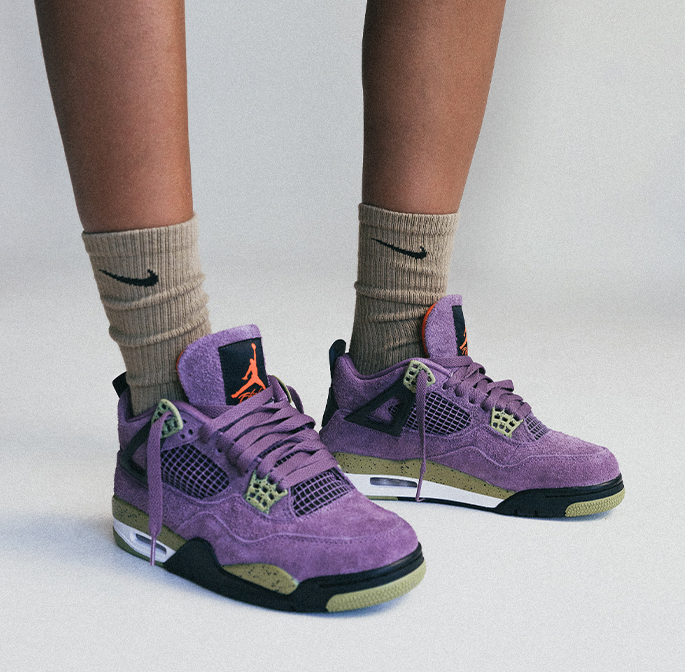 AIR JORDAN 4 RETRO CANYON PURPLE