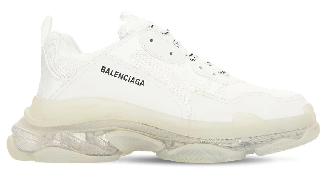 BALENCIAGA TRIPLE S SUELA TRANSPARENTE