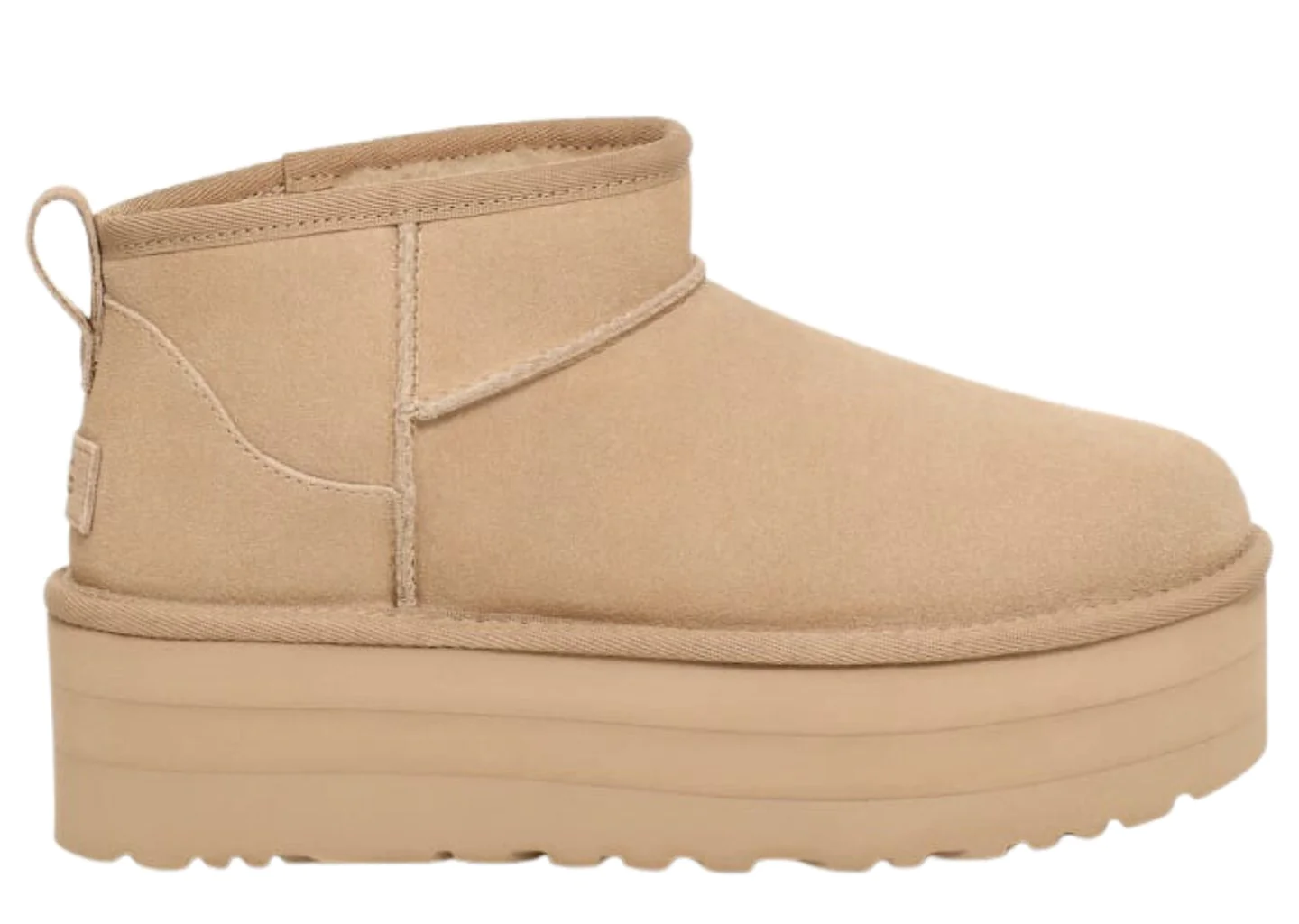 UGG ULTRAMINI PLATAFORMA MUSTARD SEED